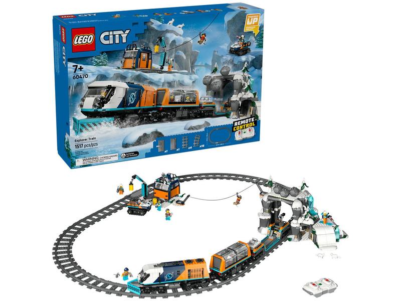 LEGO City Trem Expresso Polar Ártico - dos Exploradores 60470 1517